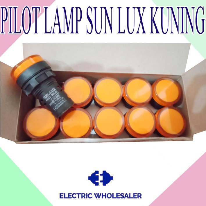 PILOT LAMP SUN LUX KUNING