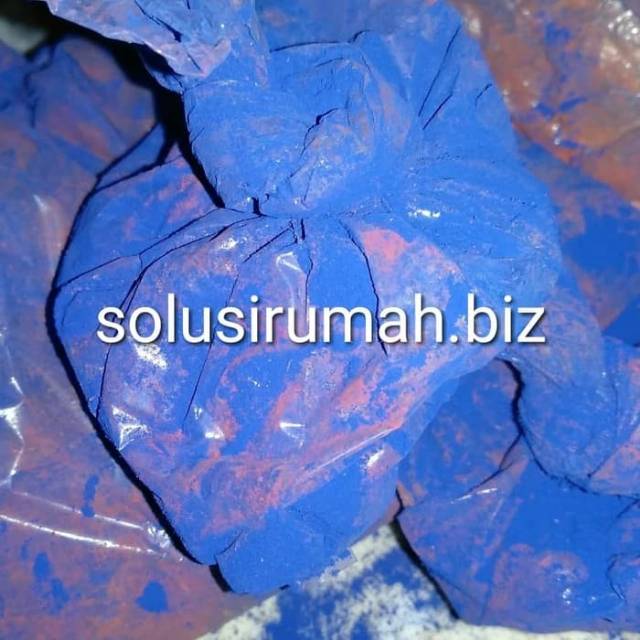 PEWARNA BIRU VERF VEREP BUBUK pigment BLUE pigmen BIRU 100G