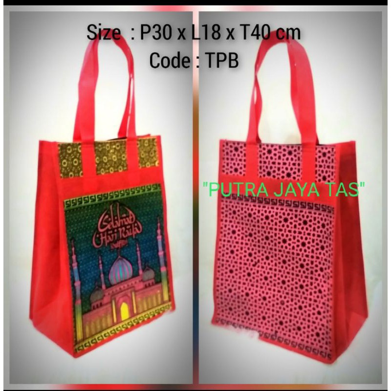 

tas idul fitri sizeP18×T40 cm