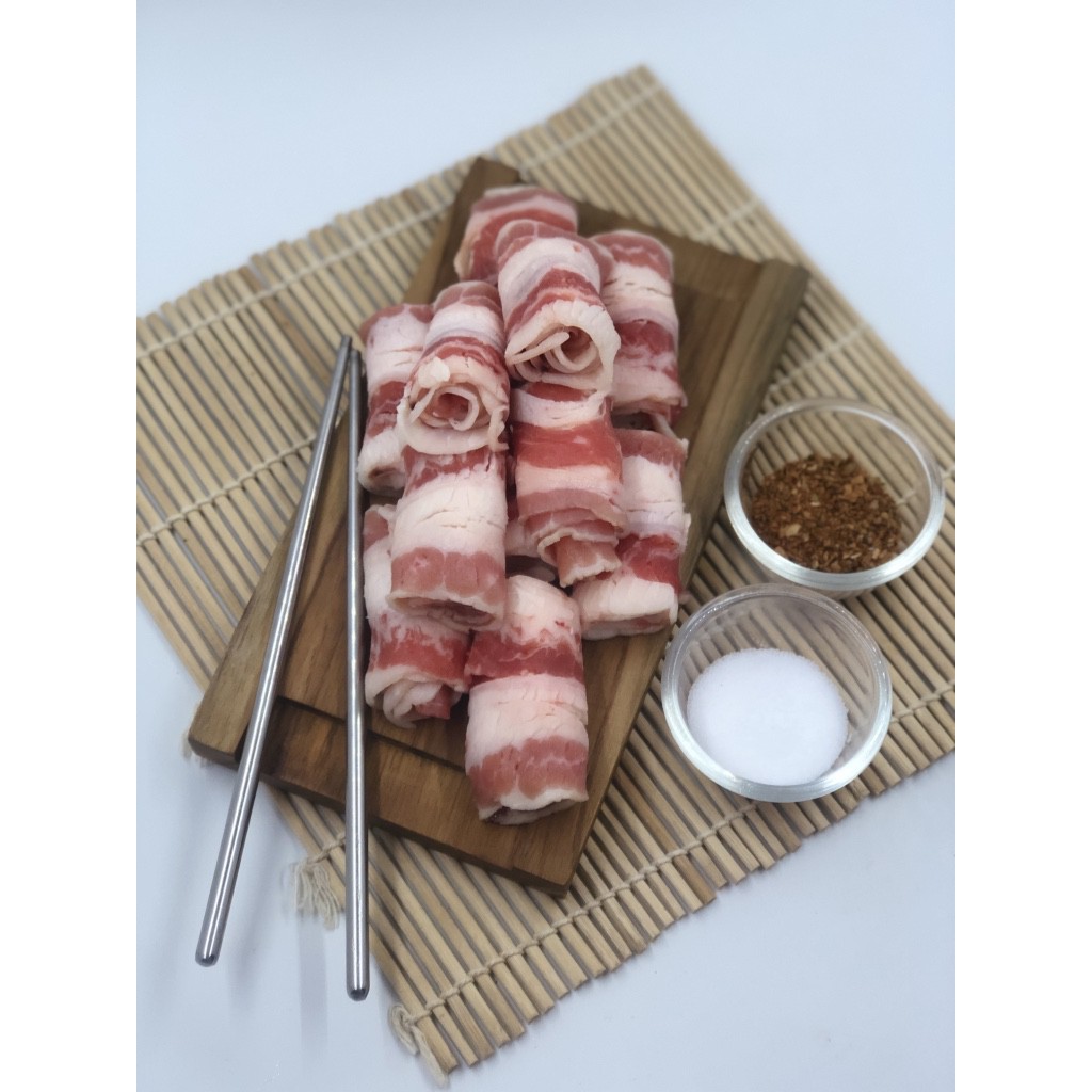 

DAGING/USA BEEF SLICES SHORTPLATE/ SHABU/YOSHINOYA/SUKIYAKIS/YAKINIKU