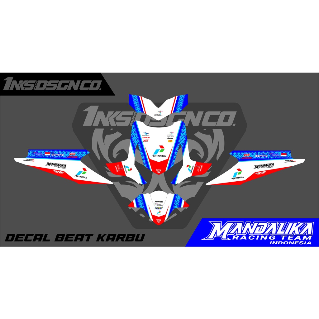 decal beat karbu mandalika