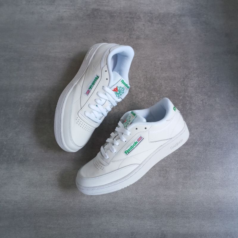 Reebok Club C 85 Classic - White/Green - Original & Resmi