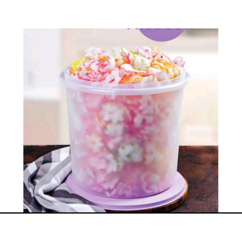 Canister twin tulipware wadah kerupuk twin tulipware