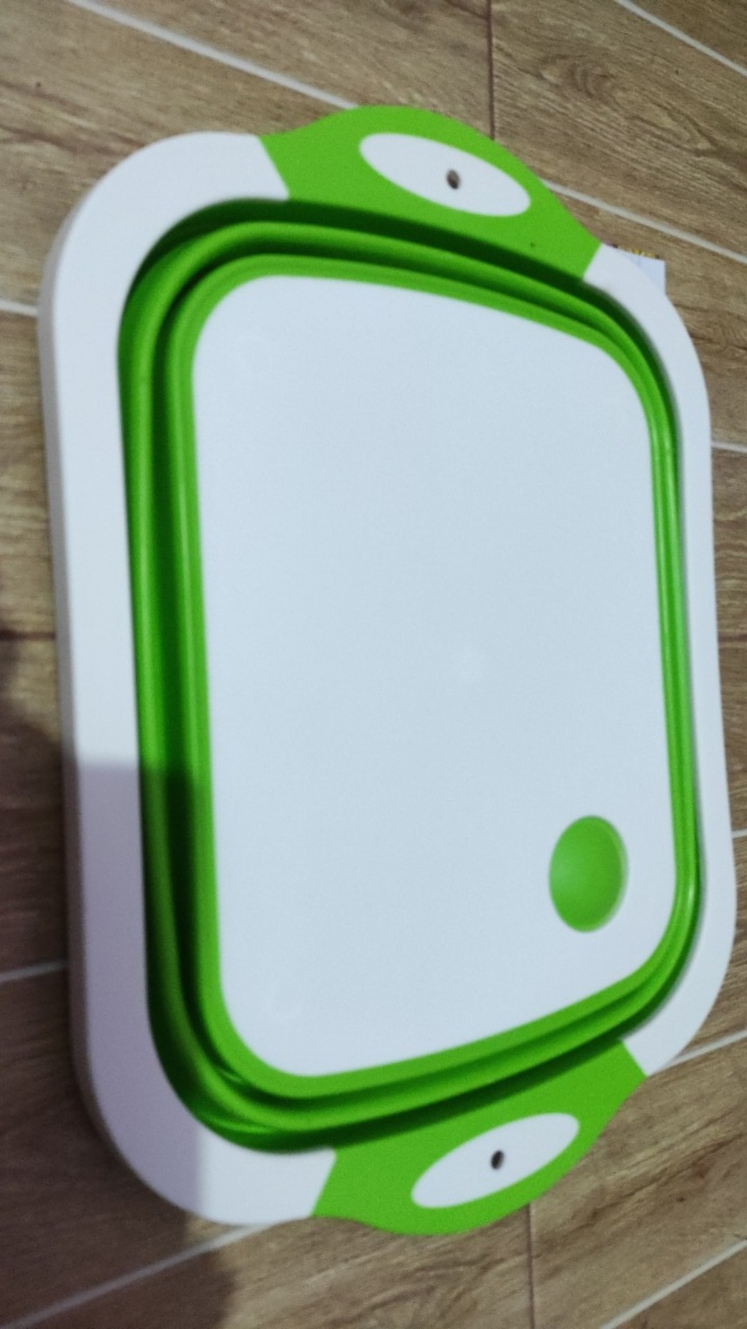 Talenan Lipat Baskom Wadah Cucian Sayur Dan Buah Peralatan Dapur Serbaguna