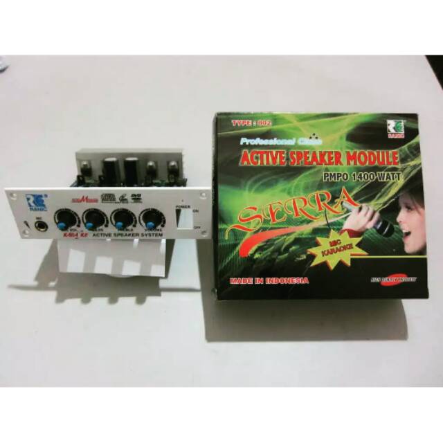 Kit Aktip Speaker Stereo tip41 tip42 mic karaoke