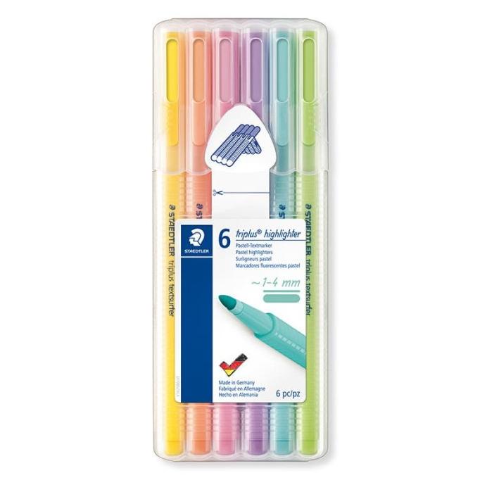 

Staedtler Triplus Highlighter Pastel - 6pcs