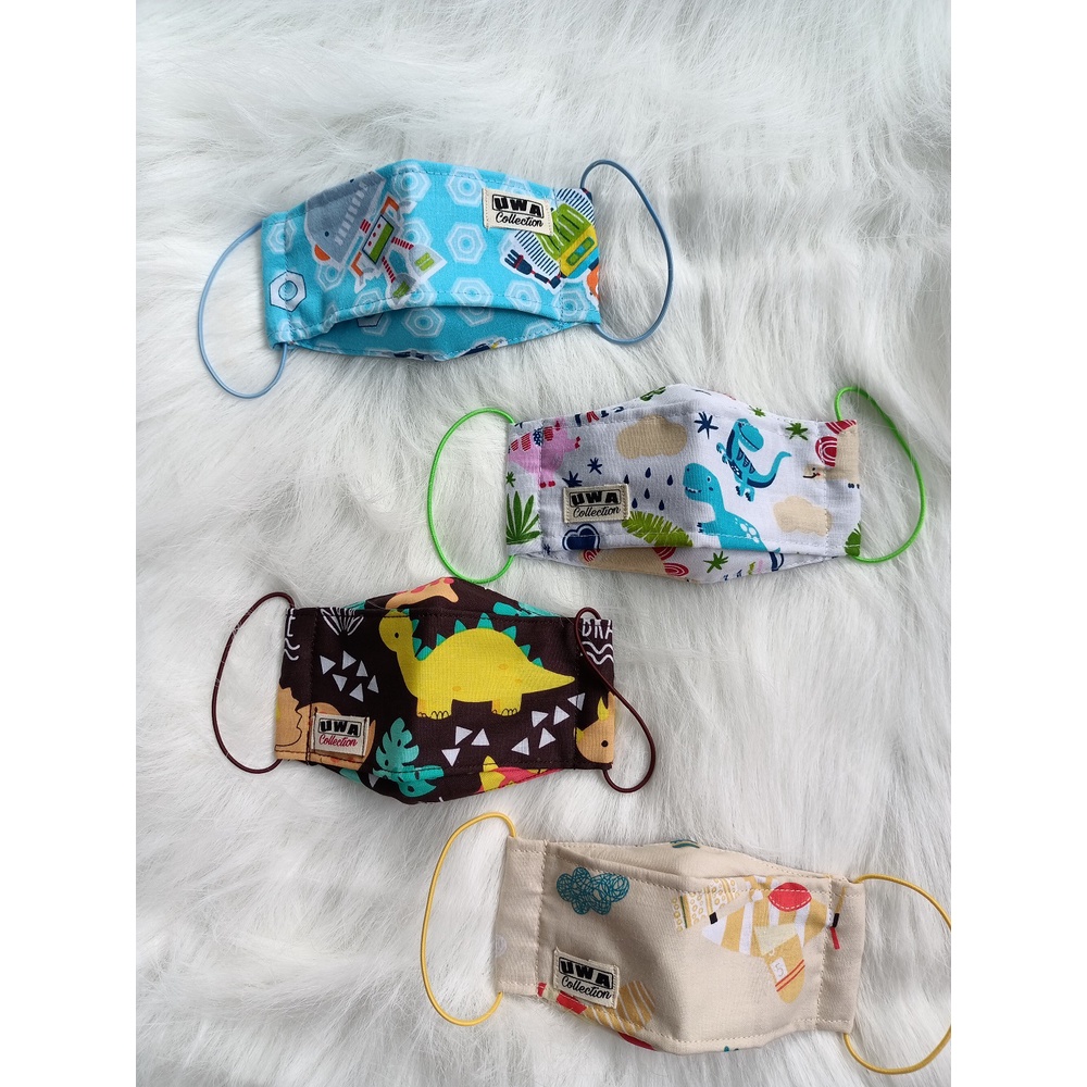 Masker Anak 3D | Masker Anak 3D Murah | Masker Anak 3D Motif Lucu