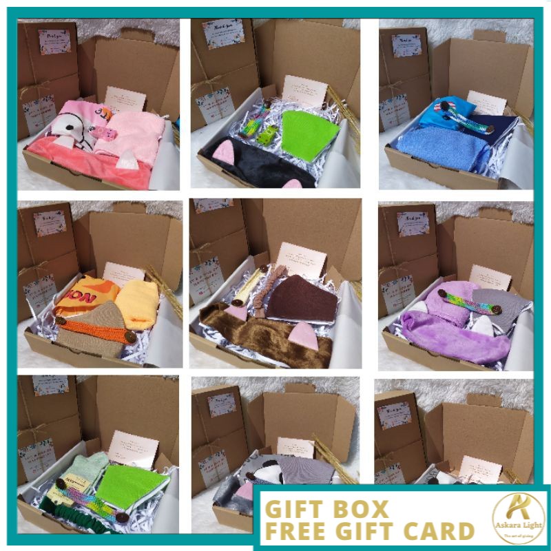 

Gift Box Custom | Kado ulang tahun | kado anak | kado wisuda | kado nikah | askara light