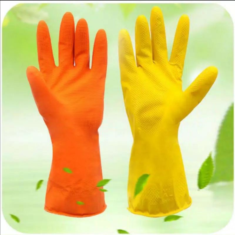 Sarung Tangan Karet Latex Rubber Gloves Premium