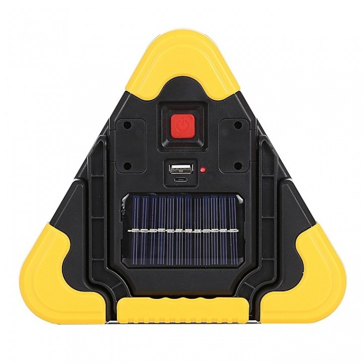 HB-6609 Portable Solar Rechargable Multi-Function Working Light 1000LM