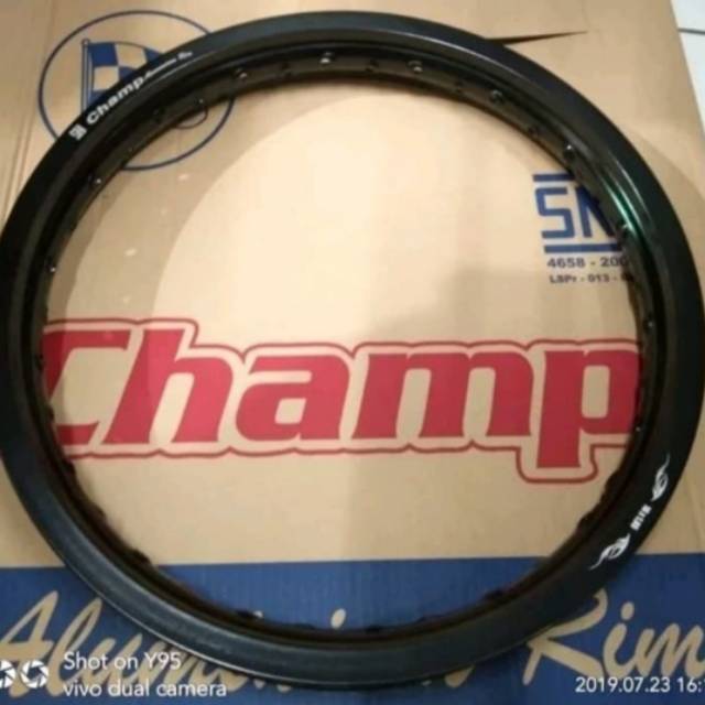 Velg Trail champ Ring 18 Hitam 215