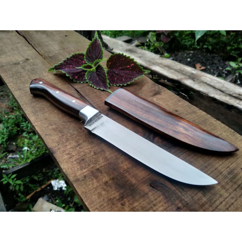 Pisau Dapur Pisau Chef Pisau Daging Baja Premium Super Tajam