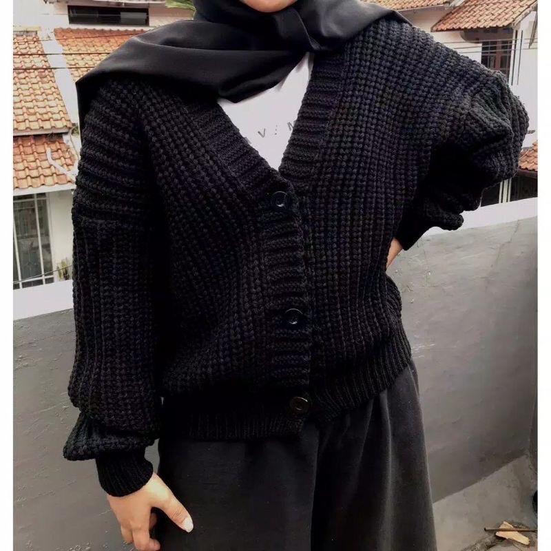 PRELOVE CARDIGAN RAJUT RIA RICIS | CARDIGAN RAJUT | SWEATER RAJUT | CARDIGAN WANITA
