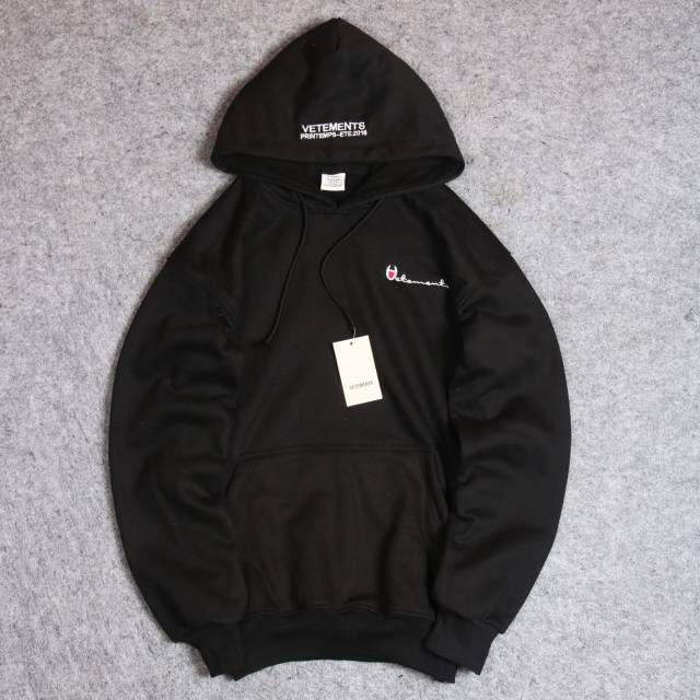 HOODIE VETEMENTS X CHAMPION