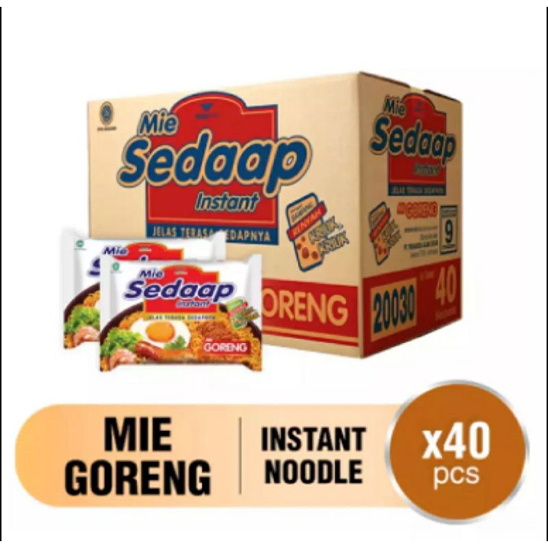 

Mie Instan Sedap Goreng Karton