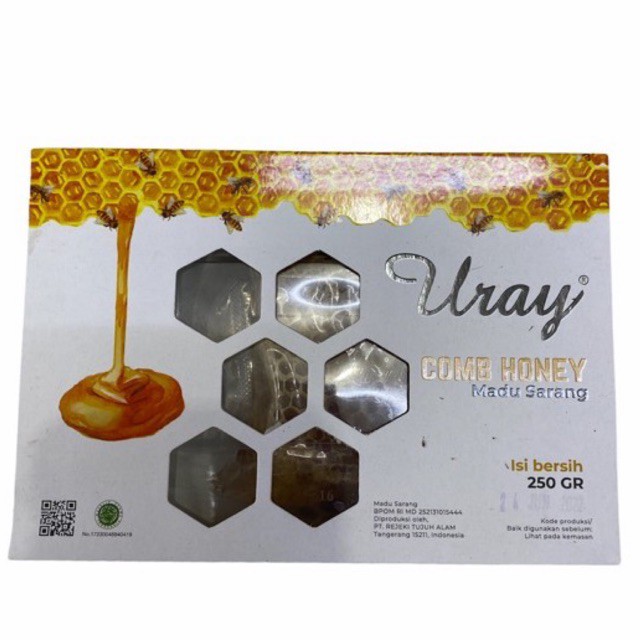 Madu Uray Fresh HoneyComb 250gr