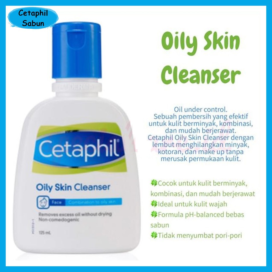 CETAPHIL OILY GENTLE SKIN CLEANSER 59ML 125ML 250ML 500ML