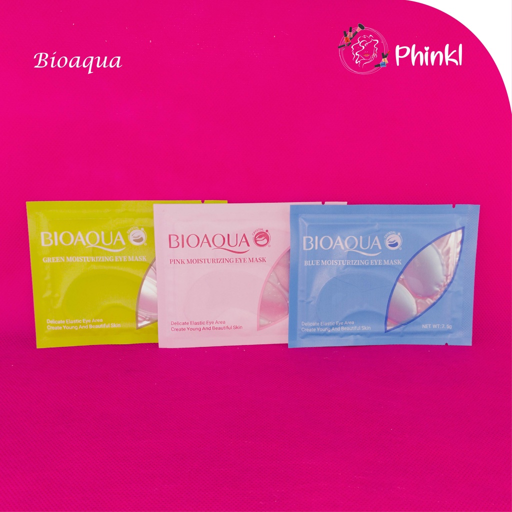 `ღ´ PHINKL `ღ´ Bioaqua eye mask masker mata jelly sachet per PCS anti mata panda