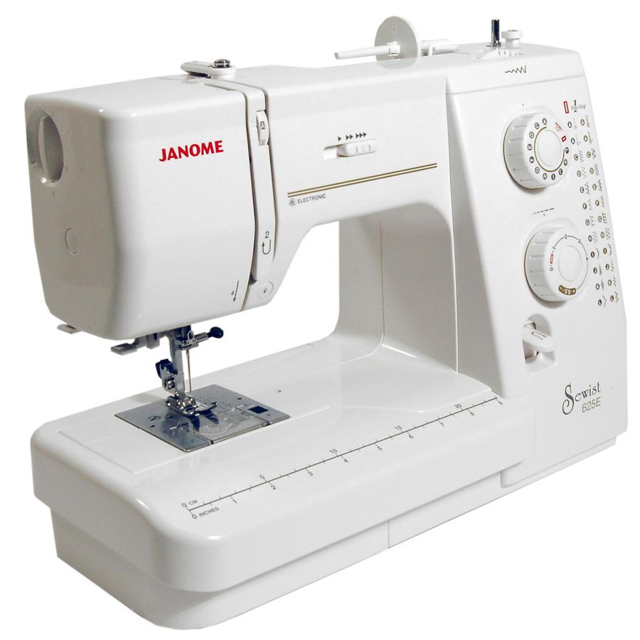 Janome Sewist 625e Mesin Jahit Electronik Portable - Putih