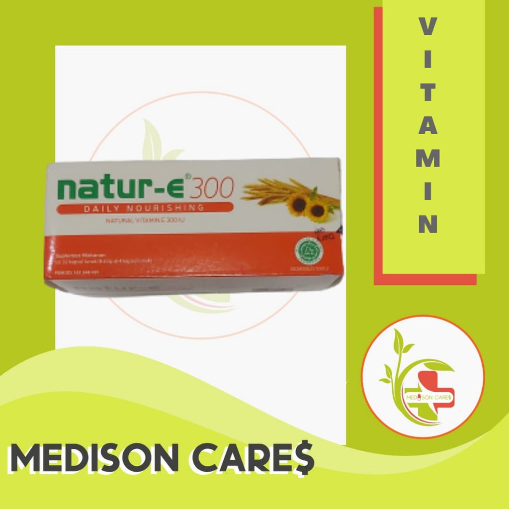 natur e 300 vitamin e 300iu | box isi 32