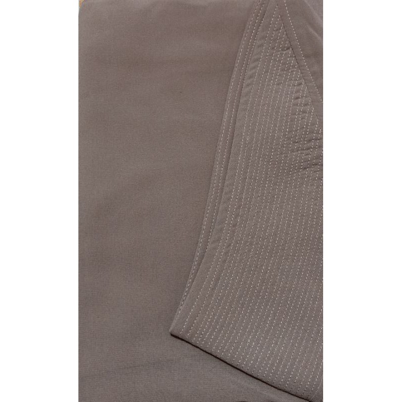 khimar malika mini ceruty bebydoll pad antem-abu tanah