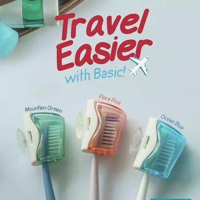 Flipper Toothbrush Cover Basic Penutup Pelindung Case Sikat Gigi anti Kuman Bahan Premium Simple Mudah digunakan