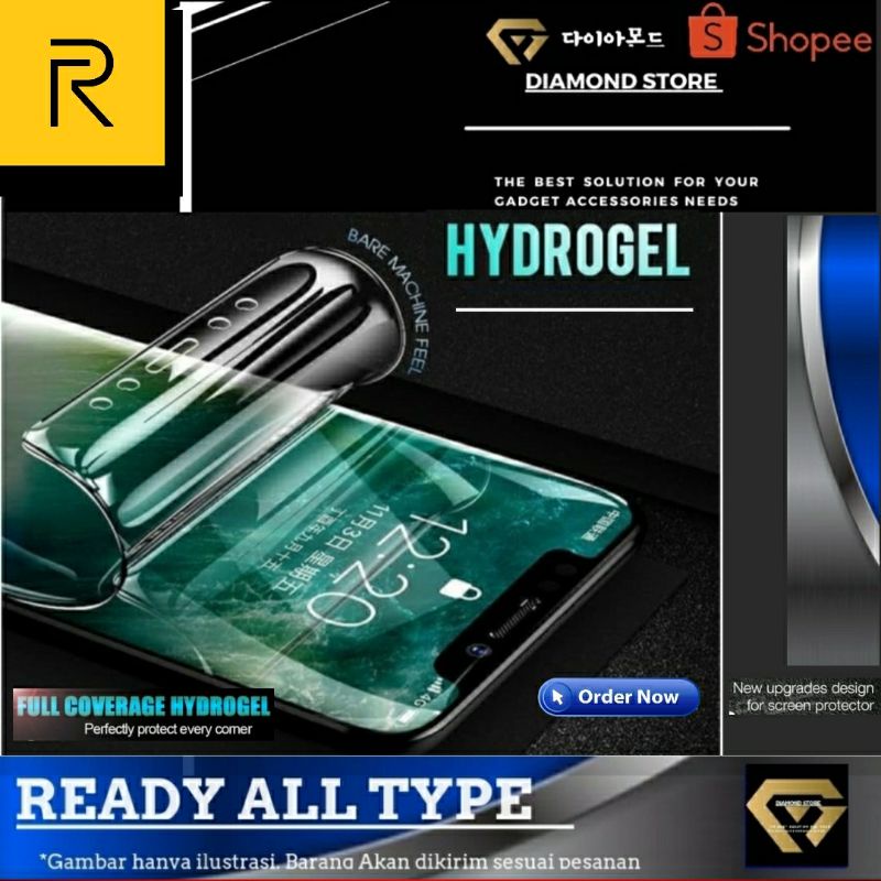 REALME HIDROGEL ANTI GORES SCREEN PROTECTOR HYDROGEL REALME 2 2 PRO 3 3I 3 PRO 5 5I 5 PRO 6 6i 6 PRO 7 7i 7 5G 9 8 PRO+ XT C1 C2 C3 C11 C12 C15 C17 C20 C21 C21S C21Y C25 C31 C35 NARZO 20 20A 30A 30 5G 50A PRIME REALME X GT 2 PRO GT2 NEO 2T GT MASTER