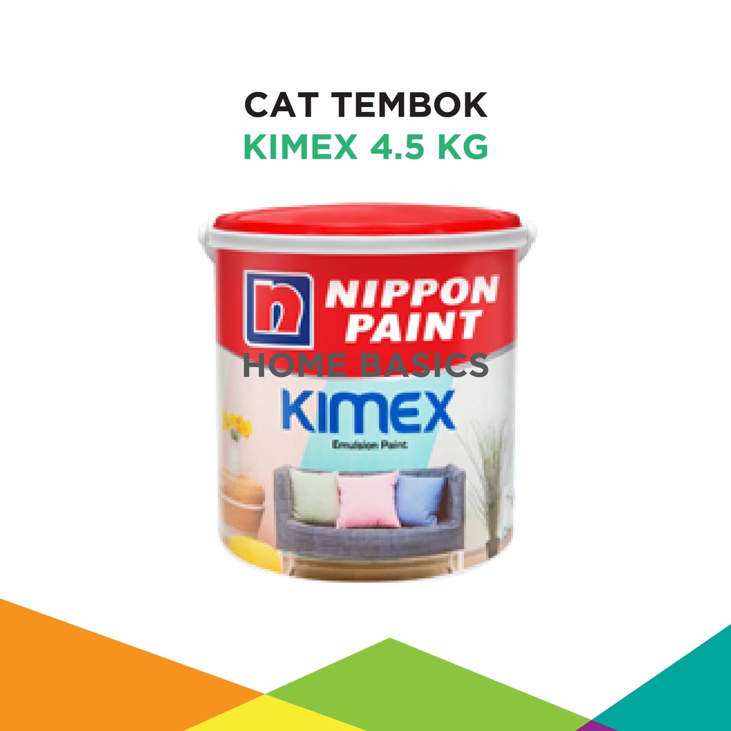 Cat Tembok Kimex Nippon Paint 4.5 kg / Galon / Cat Dinding / Cat Air