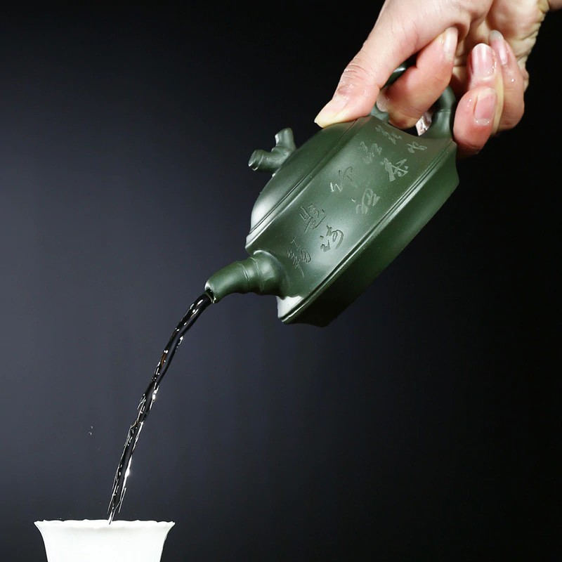 Chinese tea pot marked handmade pot of tea on sales yixing tea pot authentic yixing zisha republic
