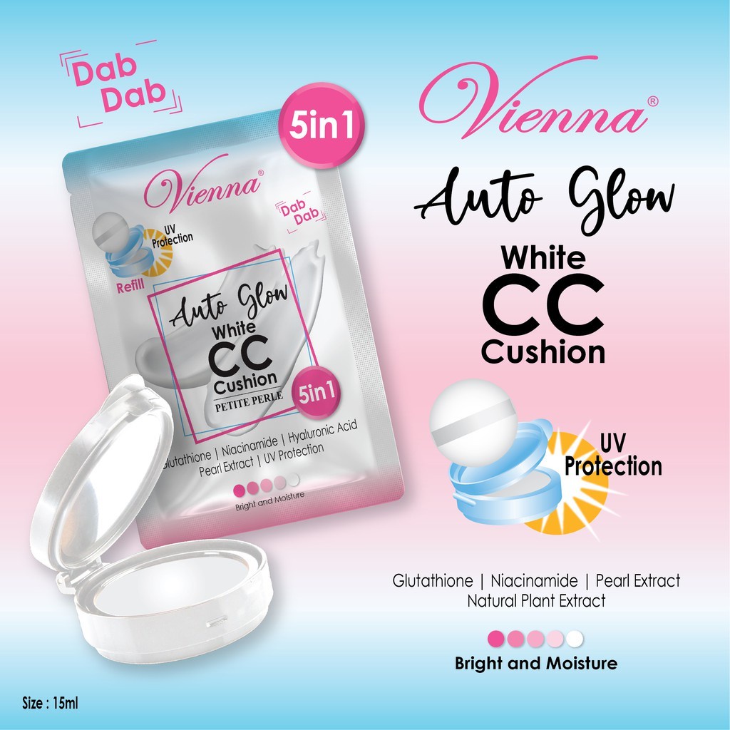 VIENNA AUTO GLOW WHITE CC CHUSION 5IN1 - 15mL