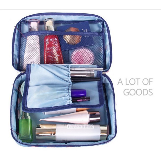 IMURA | Toiletries Cosmetic Pouch Travel Mate (Tempat Tas Perlengkapan Kosmetik) Impor