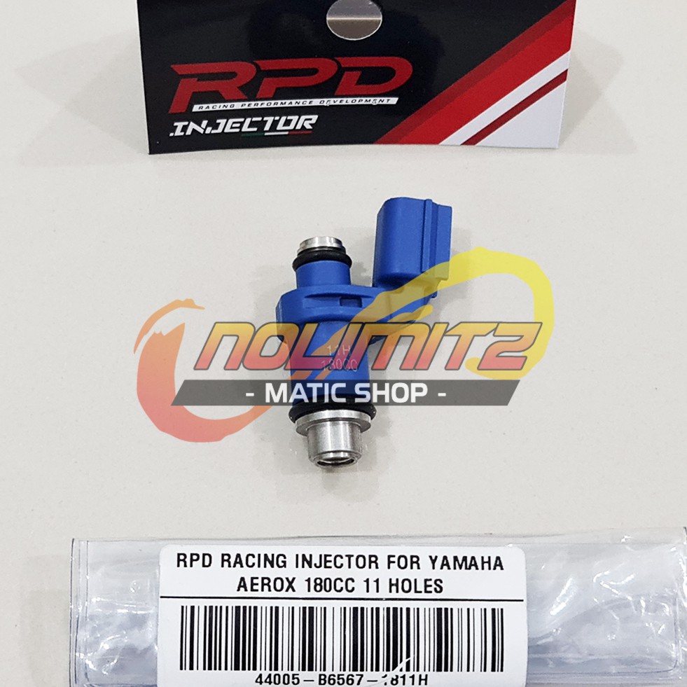 Injector Injektor RPD Racing 180cc 11 Hole Aerox 155 NMAX 2020 XSR R15