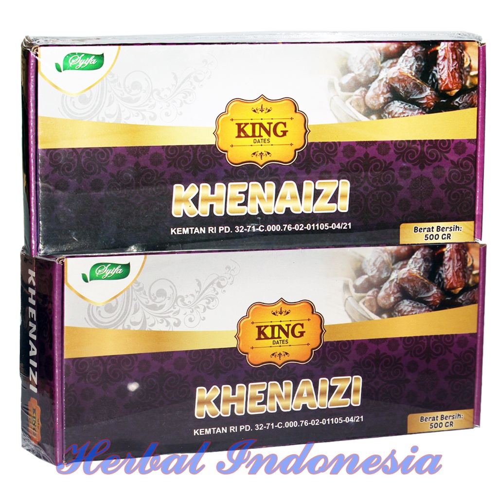 Kurma KING KHENAIZI 500gr | KING DATES KHENAIZI