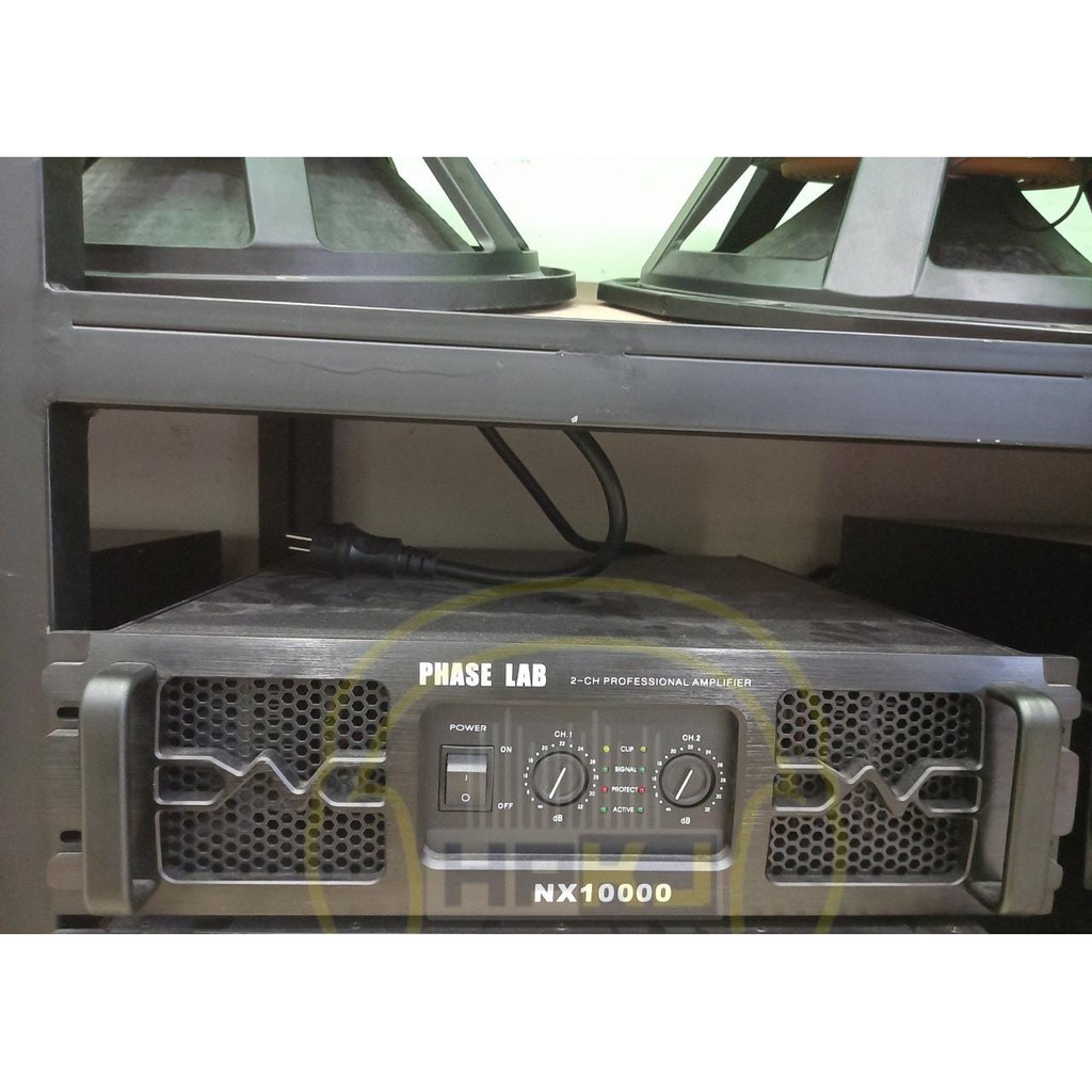 POWER AMPLIFIER PHASE LAB NX10000 power ampli phaselab NX 10000