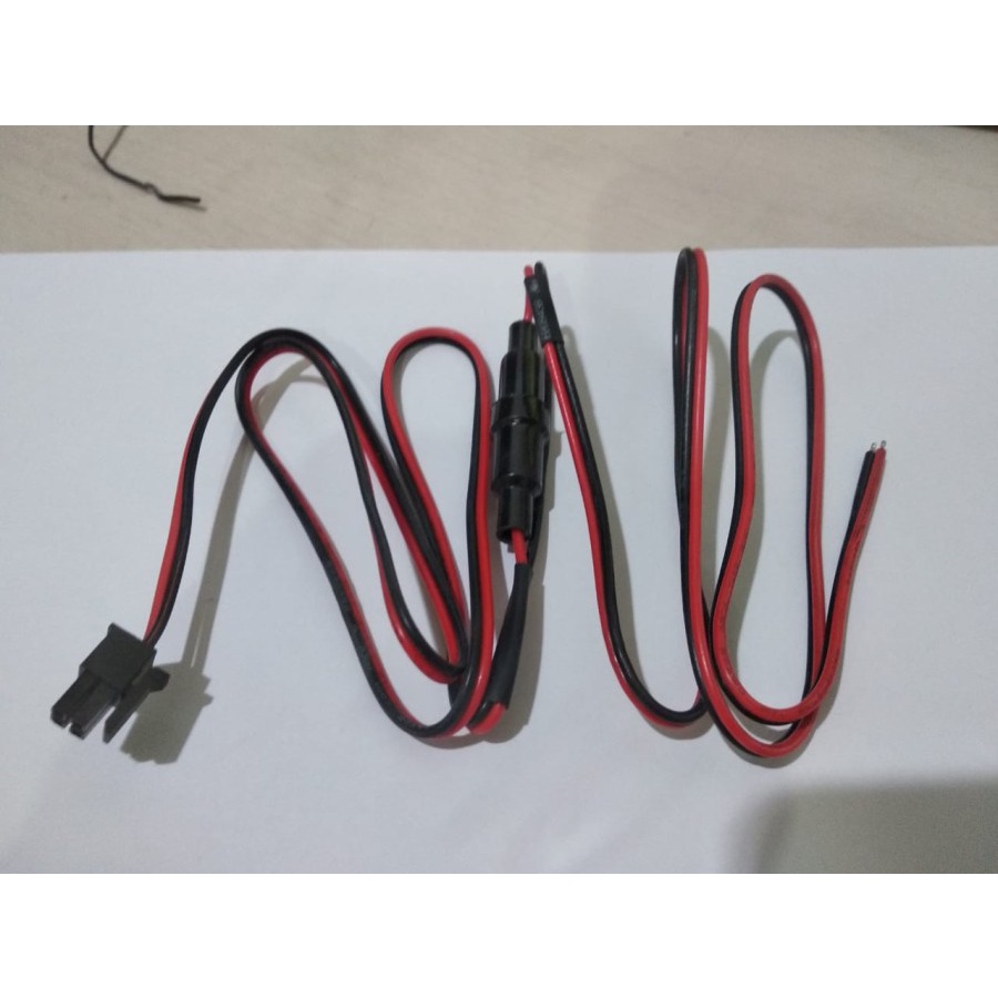 Kabel Power Splitter MOLEX 4 PIN ATX 4 PIN MALE PANJANG 1.2M ada tempat sekring