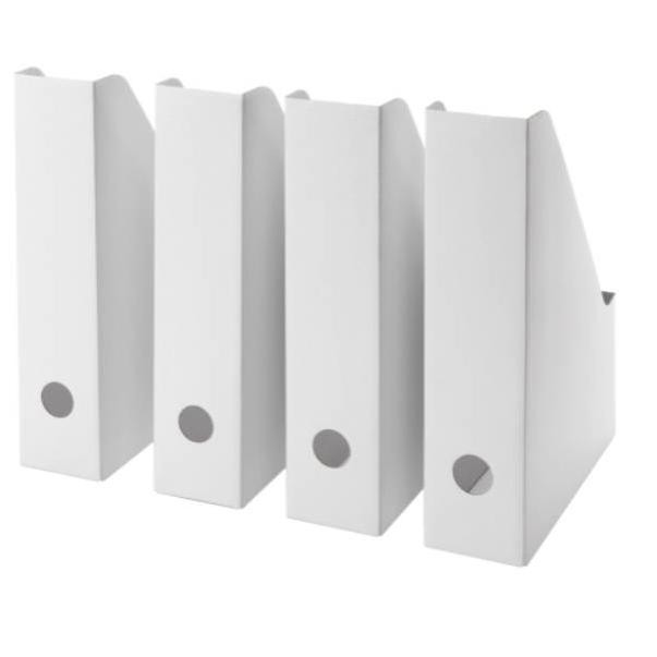 

[ART. 572250] Fluns File Majalah Tempat Berkas Kertas Isi 4pcs Putih