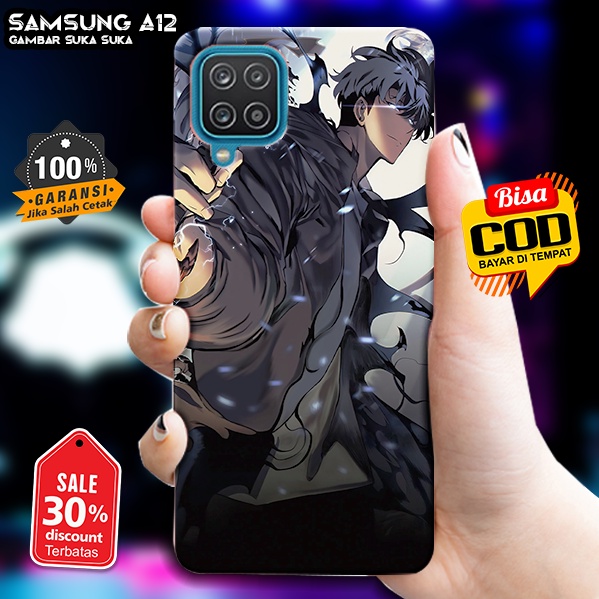Case Custom Samsung M12  Kualitas High Grade Anime / Banyak Pilihan Bahan / Luxury Glass Case Samsun