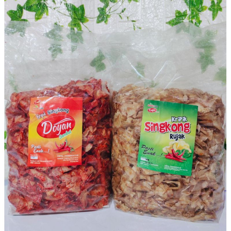 

Singkong Sambalado dan Singkong Sambal Rujak Kemasan Los 3kg