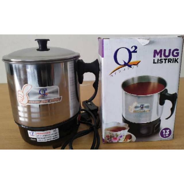 MUG LISTRIK  Q2 13 cm / TEKO ELEKTRIK / MUG ELEKTRIK 13cm