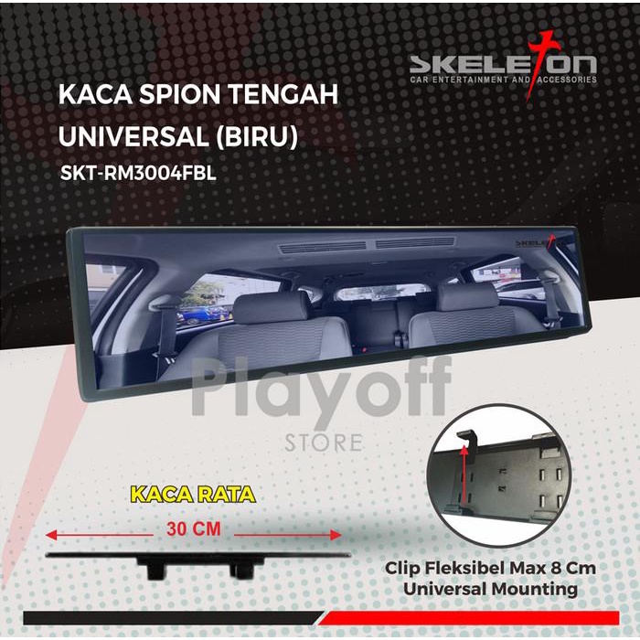 KACA SPION TENGAH SKELETON DATAR