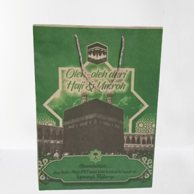 paper bag haji dan umroh tas souvenir