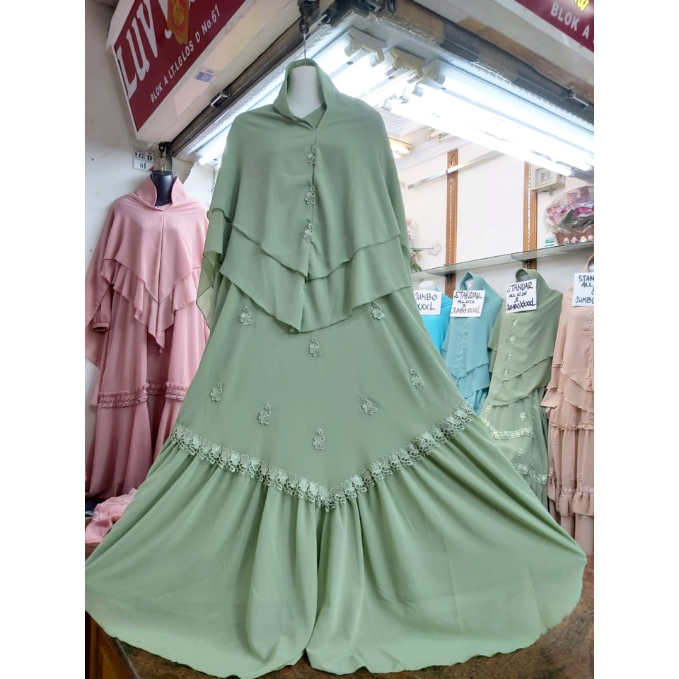 GAMIS SYARI ALENA TV PAKAIAN MUSLIM WANITA HIJAB