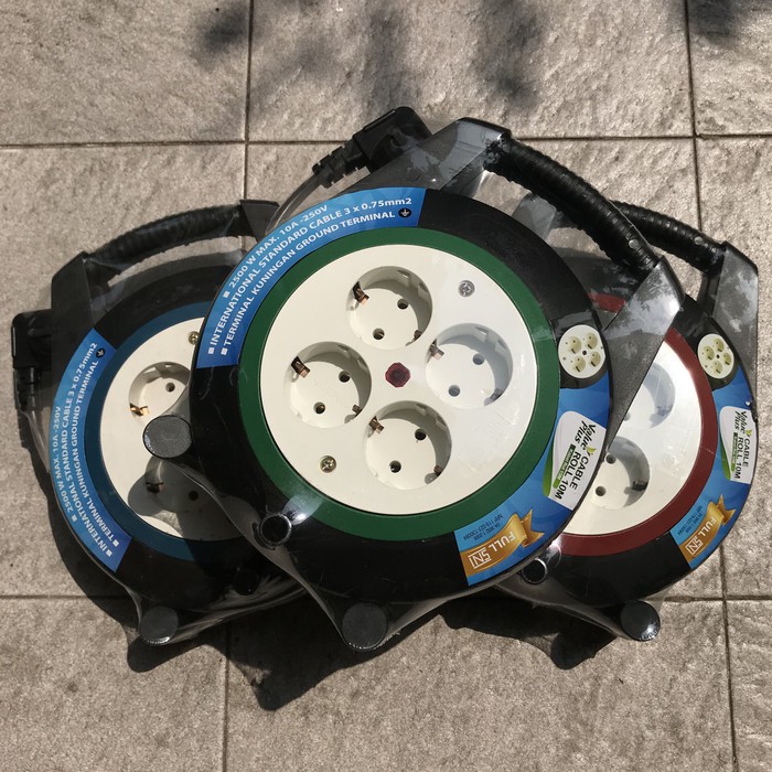 Kabel Roll gulung 10 meter 10m 10 m SNI kenmaster uticon giant