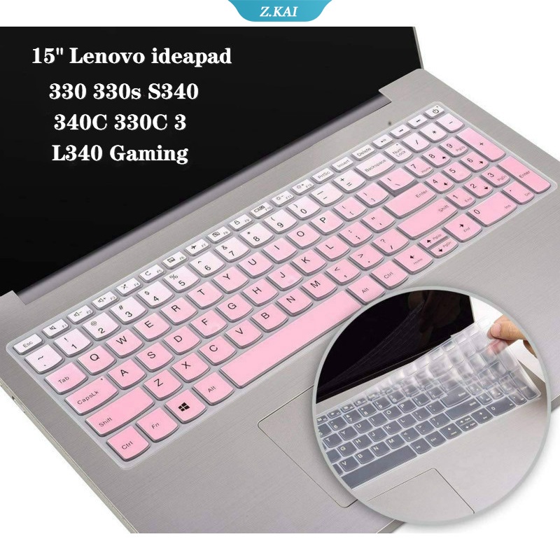 Stiker Pelindung Keyboard Lenovo ideapad 330 330s L340 340C 330C Bahan Silikon Anti Air Ukuran 15.6 &quot;