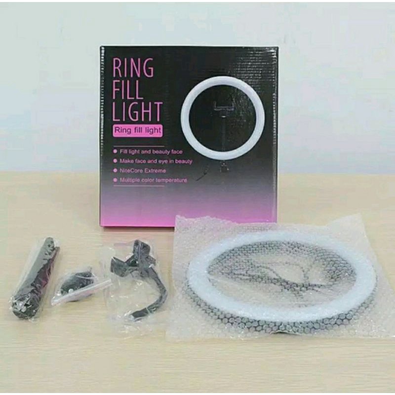 Selfie Ring Light 10&quot;inch 26cm Lampu Ring LED Soft Light Premium R26 RING LAMP ONLY