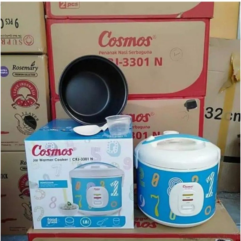 rice cooker cosmos 3301N