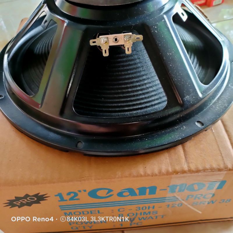 SPEAKER CANNON 12" FULL RANGE 1230PA