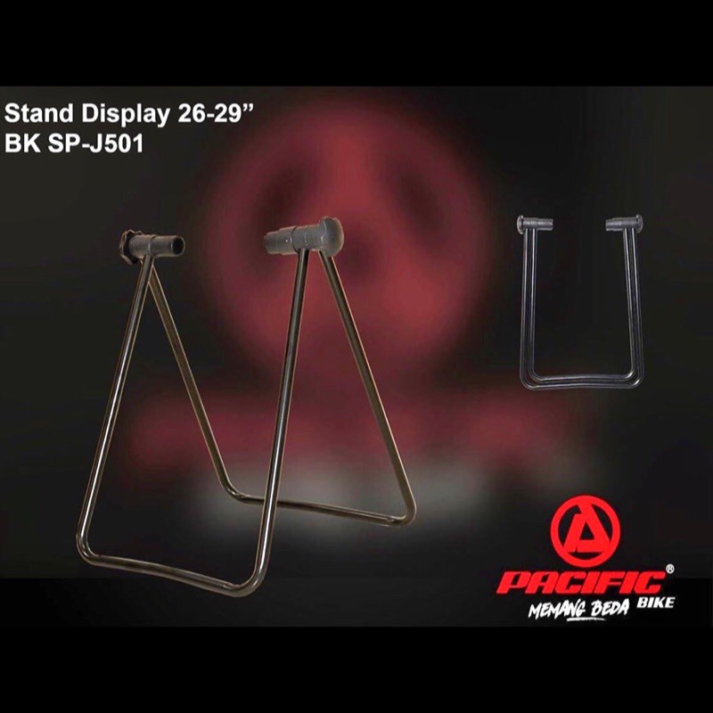 Paddock sepeda / Stand display / standar / pedok sepeda - merk pacific untuk seli fixie MTB