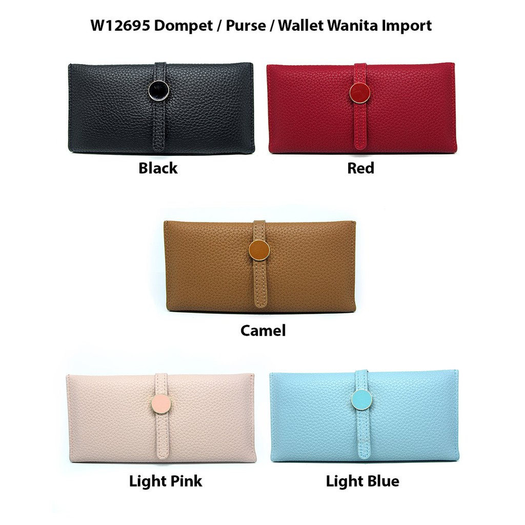 Lihat Detal W12695 Dompet Purse Wallet Wanita Import terbatas