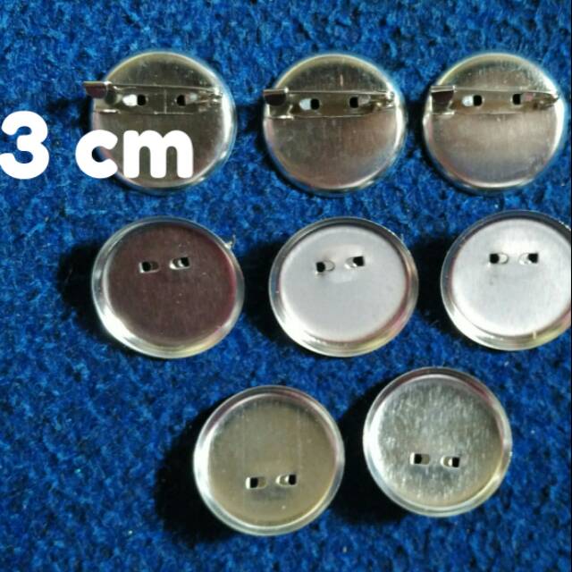 Peniti mangkok 3cm per 100biji peniti piringan mangkok
